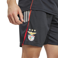 adidas Benfica Trainingsbroekje 2025-2026 Zwart Wit Rood
