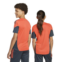 adidas Bayern München Trainingsset 2025-2026 Kids Oranje Donkergrijs
