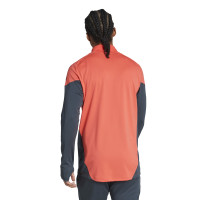 adidas Bayern München Trainingstrui 1/4-Zip 2025-2026 Oranje Donkergrijs
