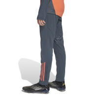 adidas Bayern München Trainingsbroek 2025-2026 Kids Donkergrijs Oranje