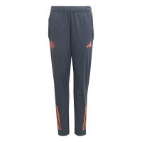 adidas Bayern München Trainingsbroek 2025-2026 Kids Donkergrijs Oranje