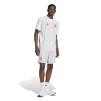 adidas Real Madrid Urban Purist Broekje 2025-2026 Lichtgrijs Wit Zwart