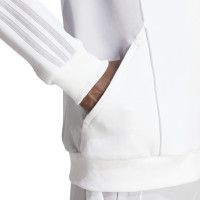 adidas Real Madrid Urban Purist Trainingspak Full-Zip 2025-2026 Wit Lichtgrijs Zwart