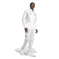 adidas Real Madrid Urban Purist Sweat Pants 2025-2026 Light Grey White Black