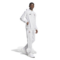 adidas Real Madrid Urban Purist Hoodie 2025-2026 Lichtgrijs Wit Zwart