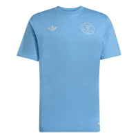 adidas Inter Miami CF Originals T-Shirt Blauw Wit Roze