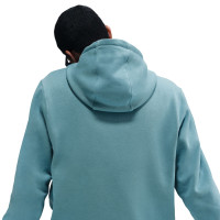 Nike Sportswear Club Fleece Hoodie Turquoise Wit