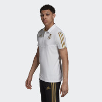 adidas Real Madrid Polo 2019-2020 Wit Goud