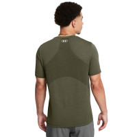 Under Armour Vanish Seamless Trainingsset Donkergroen Wit
