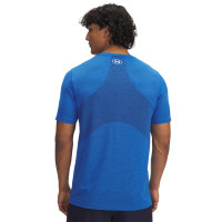 Under Armour Vanish Seamless Training Shirt Dark Blue White