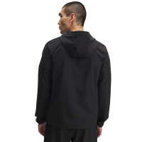 Under Armour Stretch Woven Windbreaker Zwart Rood