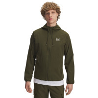 Under Armour Stretch Woven Trainingspak Groen Wit