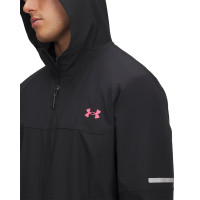 Under Armour Tech Utility Woven Jack Zwart Roze Zilver