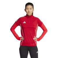adidas Tiro 25 Competition Trainingspak 1/4-Zip Dames Rood Zwart Grijs