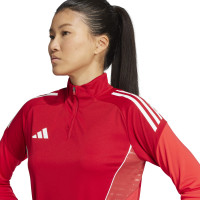 adidas Tiro 25 Competition Trainingstrui 1/4-Zip Dames Rood