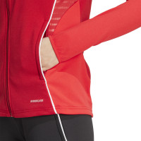 adidas Tiro 25 Competition Trainingspak Full-Zip Dames Rood Zwart Wit