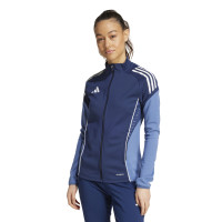 adidas Tiro 25 Competition Full-Zip Women's Tracksuit Dark Blue White