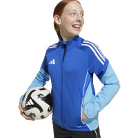 adidas Tiro 25 Competition Training Jacket Kids Blue Light Blue White