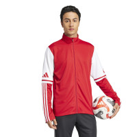 adidas Squadra 25 Training Jacket Red White