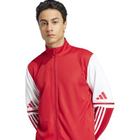 adidas Squadra 25 Training Jacket Red White