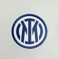 Nike Inter Milan Strike Trainingstrui 1/4-Zip 2025-2026 Kids Lichtgrijs Donkerblauw Wit