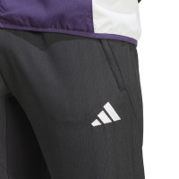 adidas Manchester United Presentation Training pants 2025-2026 Black White Purple