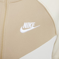Nike Sportswear Poly Tracksuit Full-Zip Hooded Kids Beige Off-White