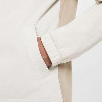 Nike Sportswear Poly Tracksuit Full-Zip Hooded Kids Beige Off-White