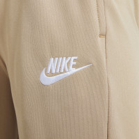 Nike Sportswear Poly Tracksuit Full-Zip Hooded Kids Beige Off-White