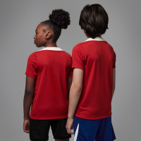 Nike Paris Saint-Germain x Jordan Strike Training Shirt 2024-2025 Kids Red White