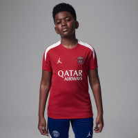Nike Paris Saint-Germain x Jordan Strike Training Shirt 2024-2025 Kids Red White