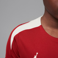 Nike Paris Saint-Germain x Jordan Strike Training Shirt 2024-2025 Kids Red White