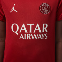 Nike Paris Saint-Germain x Jordan Strike Training Shirt 2024-2025 Kids Red White