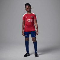 Nike Paris Saint-Germain x Jordan Strike Training Shirt 2024-2025 Kids Red White