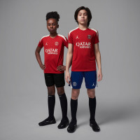 Nike Paris Saint-Germain x Jordan Strike Training Shirt 2024-2025 Kids Red White