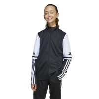 adidas Squadra 25 Full-Zip Kids Tracksuit Black White