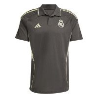 adidas Real Madrid Polo 2025-2026 Grey Light Green