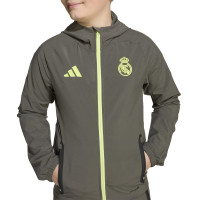 adidas Real Madrid Vis Tech Vest Kids Grijs Lichtgroen