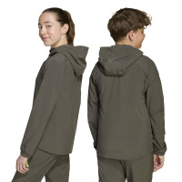 adidas Real Madrid Vis Tech Vest Kids Grijs Lichtgroen