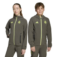 adidas Real Madrid Vis Tech Vest Kids Grijs Lichtgroen
