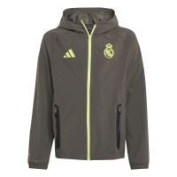 adidas Real Madrid Vis Tech Vest Kids Grijs Lichtgroen