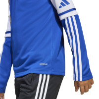 adidas Squadra 25 Trainingstrui 1/4-Zip Kids Blauw Wit
