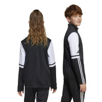 adidas Squadra 25 Trainingstrui 1/4-Zip Kids Zwart Wit