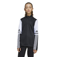 adidas Squadra 25 Trainingstrui 1/4-Zip Kids Zwart Wit