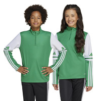 adidas Squadra 25 Tracksuit 1/4-Zip Kids Green Black White