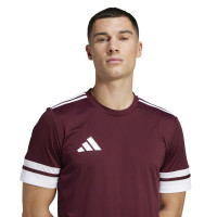adidas Squadra 25 Football Kit Burgundy White