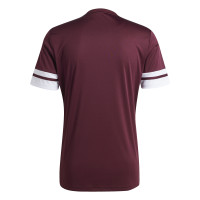 adidas Squadra 25 Football Shirt Burgundy White