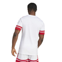 adidas Squadra 25 Football Shirt White Red
