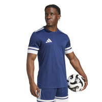 adidas Squadra 25 Voetbalshirt Donkerblauw Wit