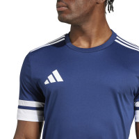 adidas Squadra 25 Voetbalshirt Donkerblauw Wit